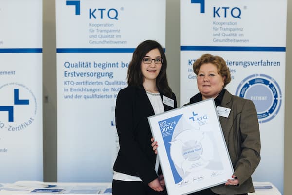 Preisträger KTQ Best Practice 2015: LVR-Klinik Düren - Kitteltaschenführer - Wegweiser für den Ärztlichen Bereitschaftsdienst
