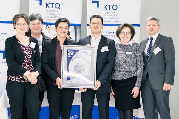 Preisträger KTQ Best Practice 2017: Kliniken an der Paar - Aichach und Friedberg - Optimierte Unterweisungspraxis auf dem Weg zur 100% Arbeitsschutz-Schulungs-Quote